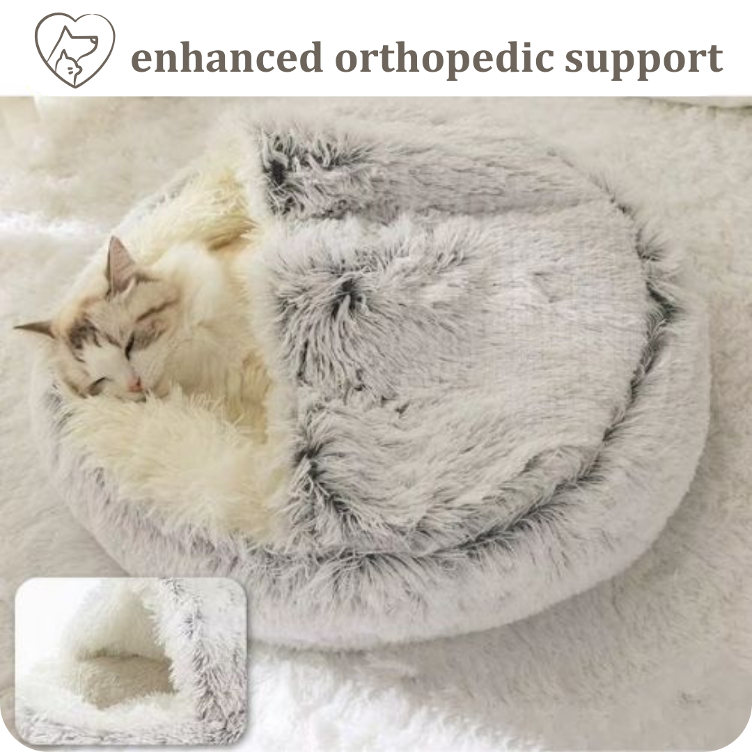 cuddle cocoon-pet bed